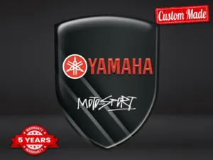 Yamaha Decalcomanie Auto su Misura Resistenti Pregio Pro